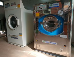 산업용 세탁기 설치 시공사례